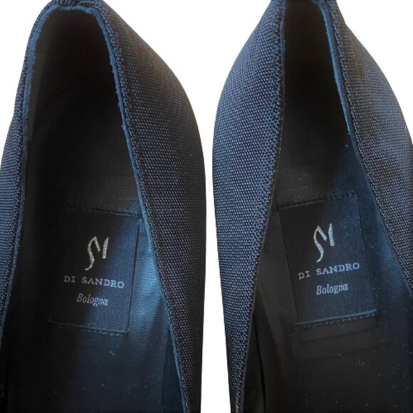 Vintage Y2K Di Sandro Bologna bow animal print kitten heel shoes - Picture 14 of 15